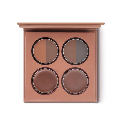 KARA BEAUTY Better Brows Compac Brow palette - Medium To Dark #EB17