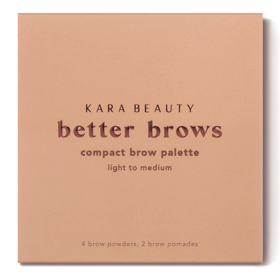 KARA Brows Compact Eyebrow Palette EB16-Light to Medium