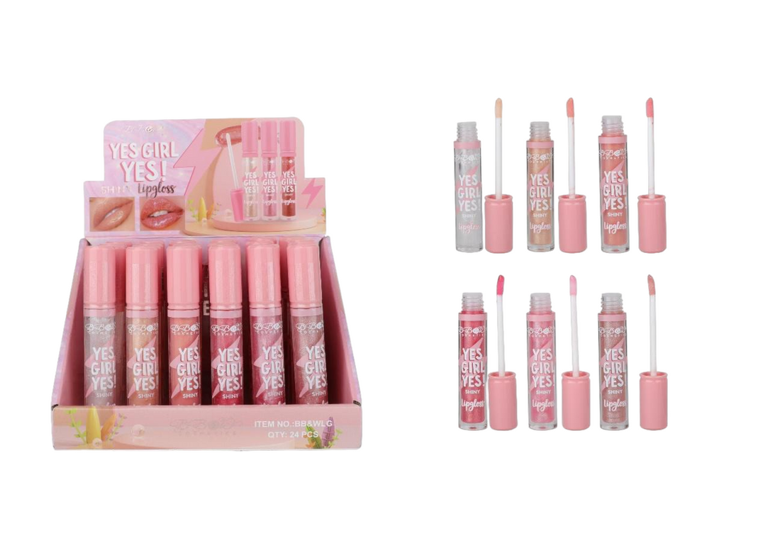 YES GIRL YES  SHINY LIPGLOSS   BB&amp;W