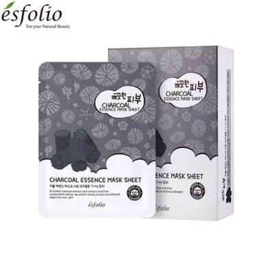 Charcoal Essence Mask 10pc esfolio