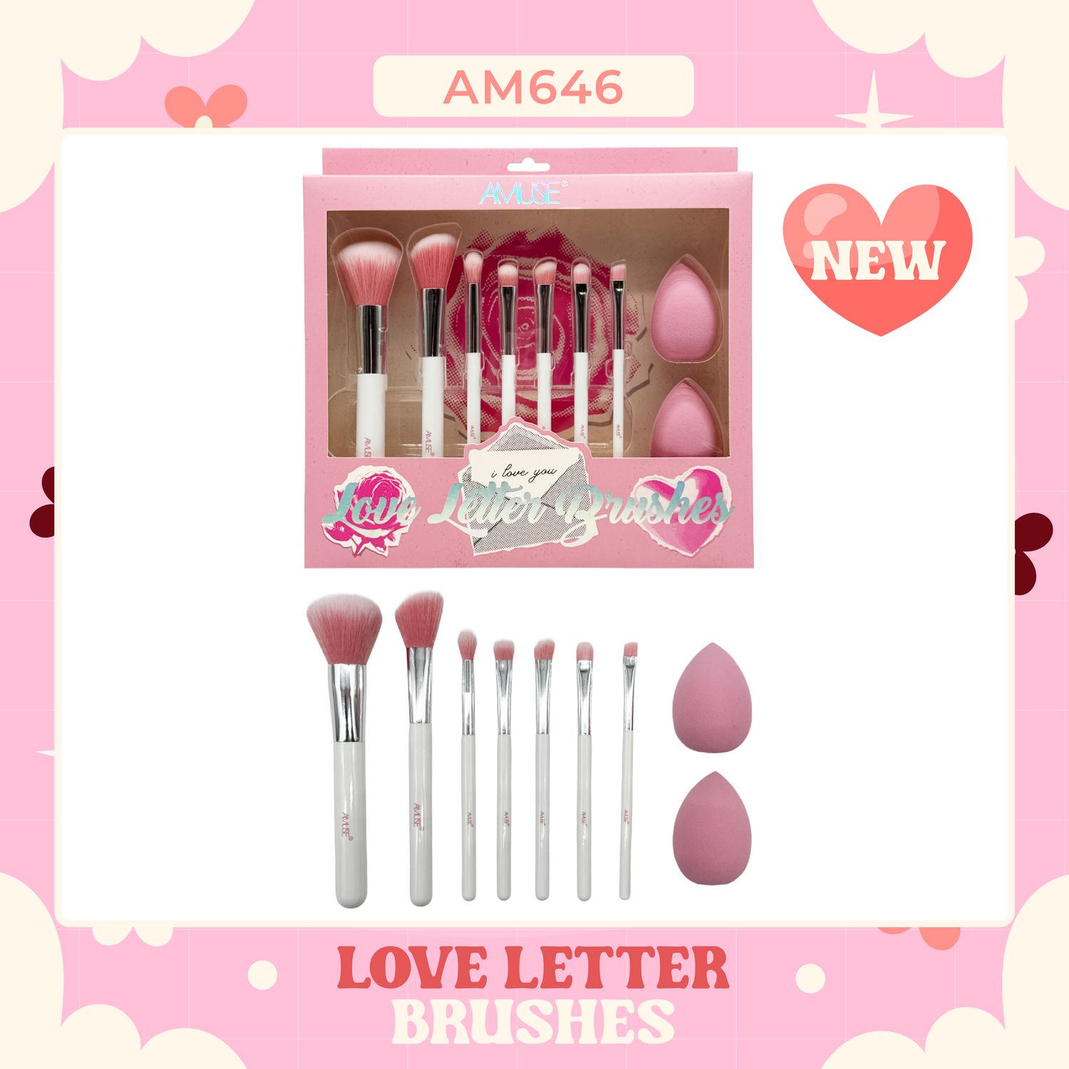 Brush  AM646-1pc  Amuse