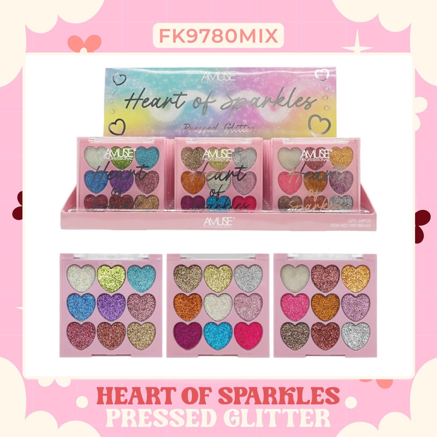 Heart of Sparkles  FK9780  Amuse