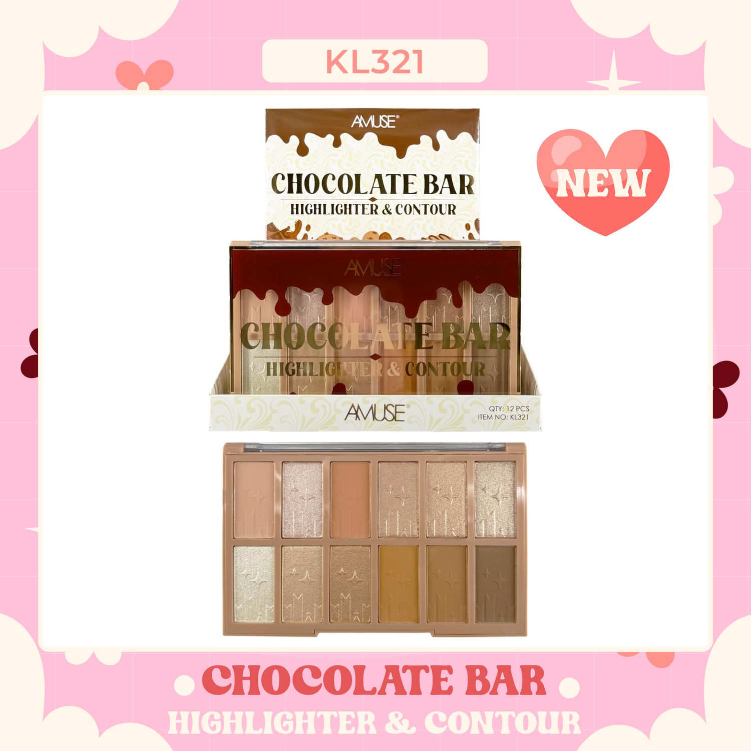 Chocolate Bar  KL321-1pc Amuse