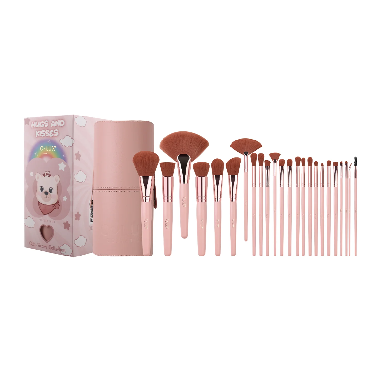 CLUX 24pc jar Brush  hug and kisses -1pc