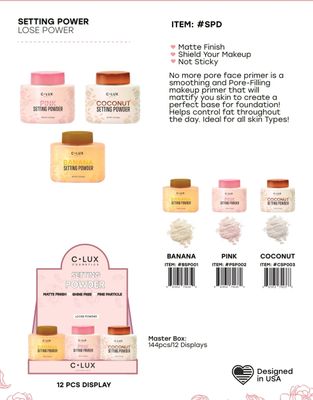 CLUX setting powder