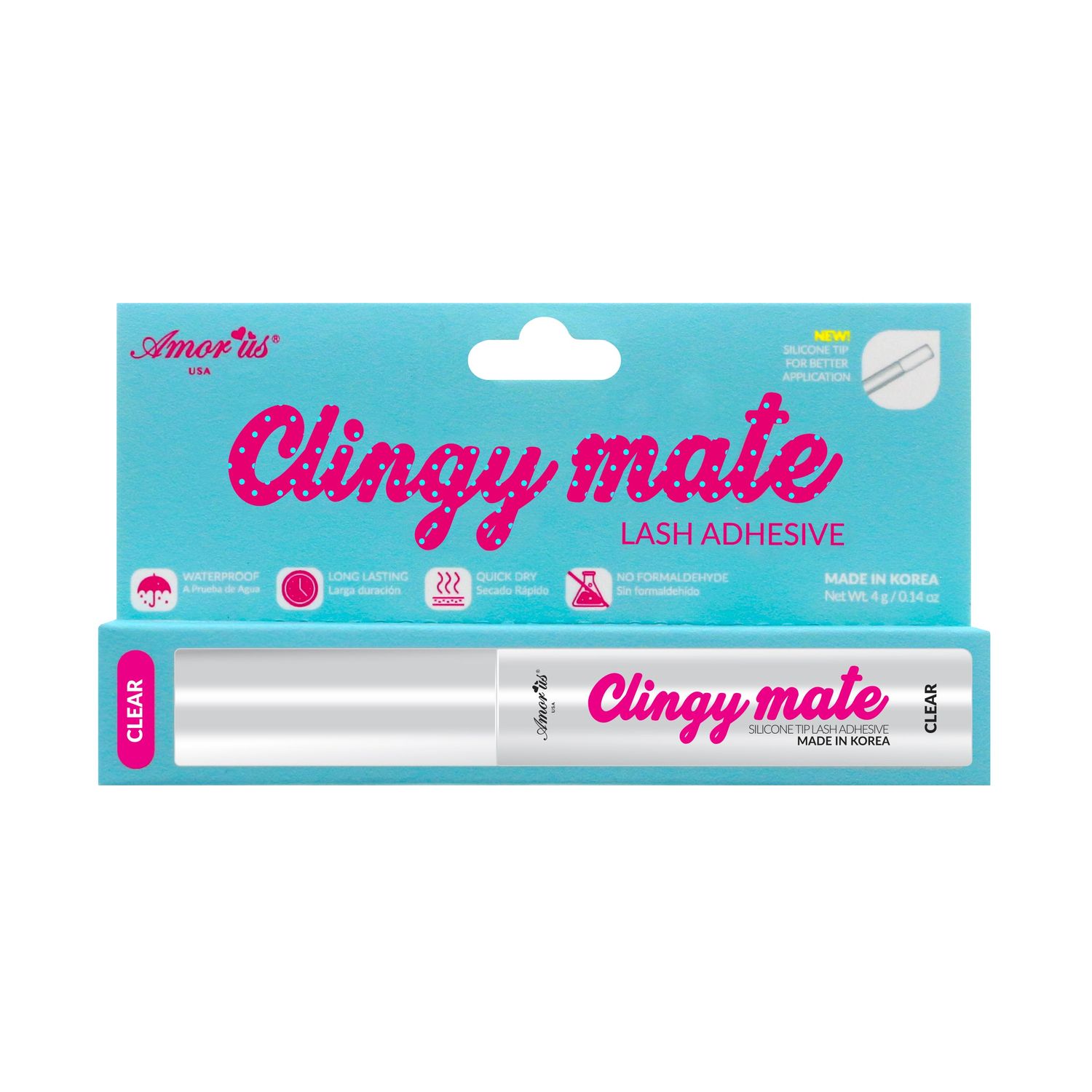 Cingy matte 4g clear glue Amor Us 6pc