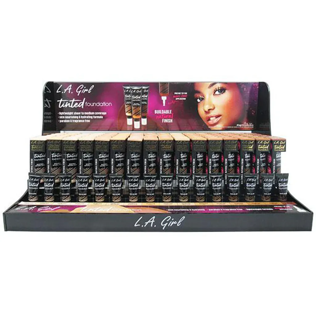 GCD415 96pc Tinted Foundation Display  LA  Girl