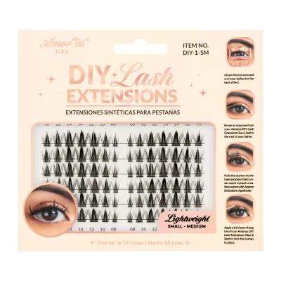 DIY Lash Extensions Size SM (8mm-14mm)  Amor Us 6pc