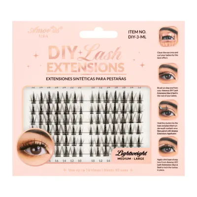 DIY Lash Extensions Size- ML (10mm-16mm) Amor Us 6pc  EACH