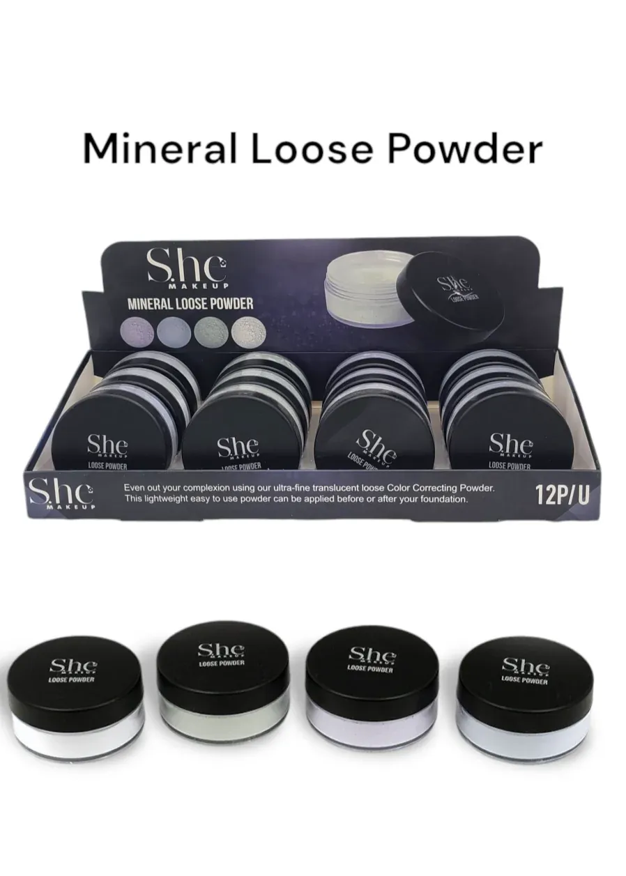 Mineral loose powder SHE