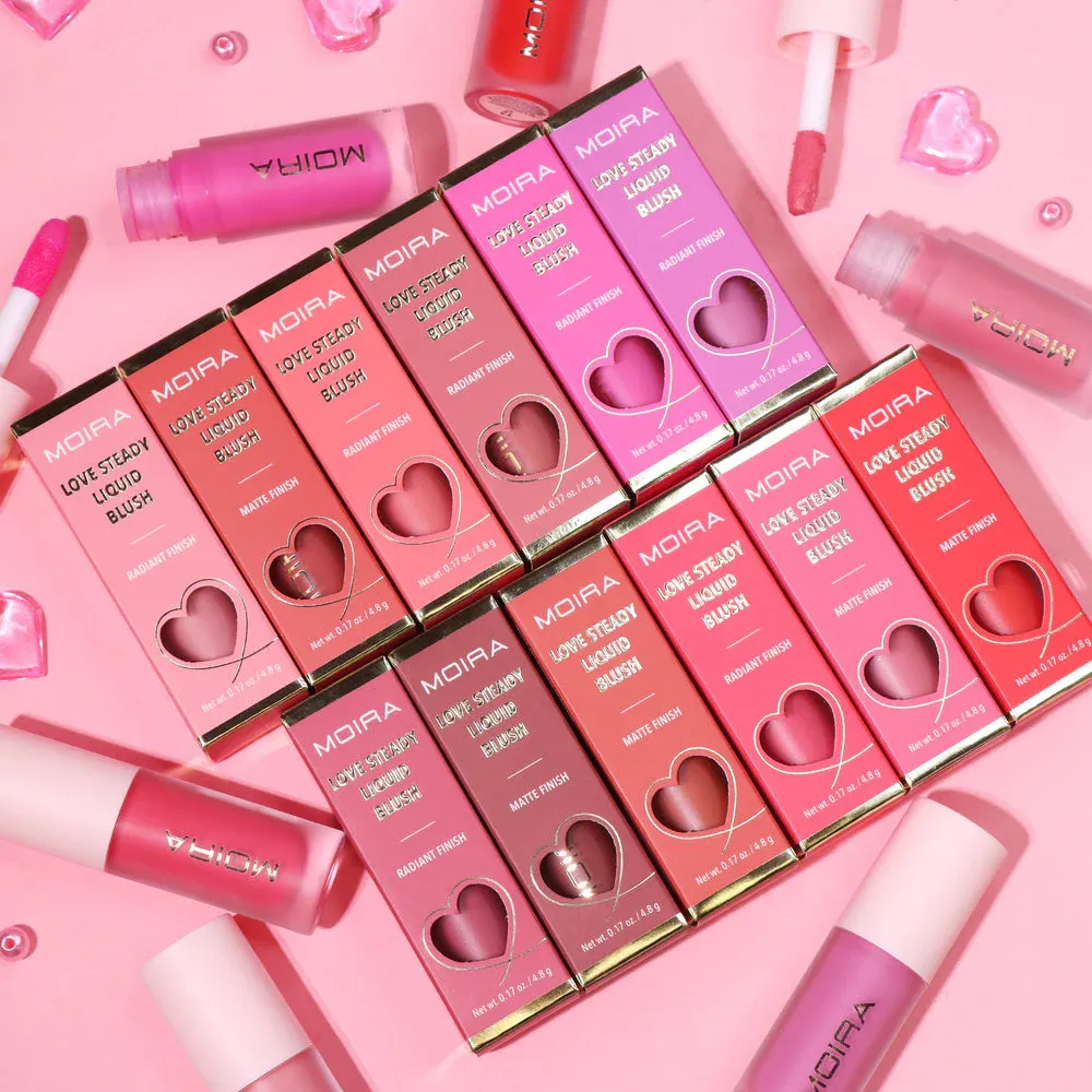 Love Steady Liquid Blush -LLBSET- (18colors 6pc each including testers)  Moira