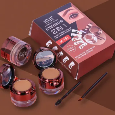 2 in 1 Brow Powder &amp; Gel kit  BP2102  Romantic Beauty