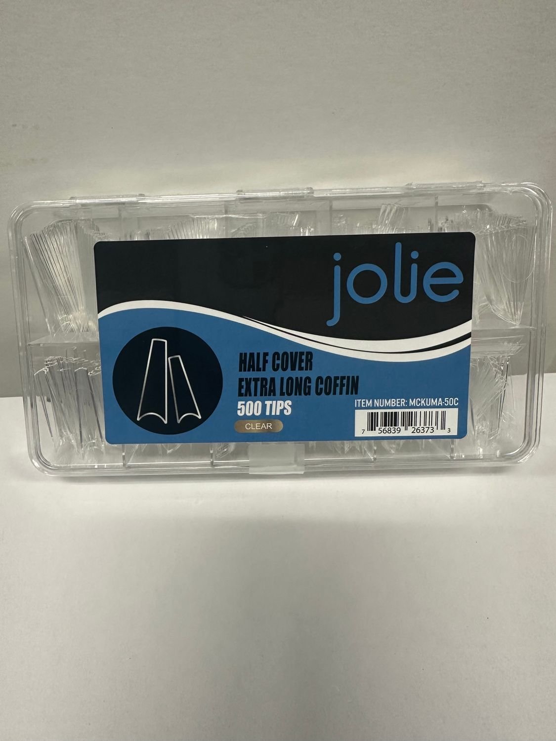 Half Cover Extra Long Coffin 50C  jolie