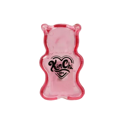 Teddy Bear Shape Pencil Sharpener in Rose   Kimchi Chic Beauty