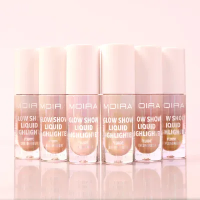 Glow Show Liquid Highlighter Assorted -GSLHSET- (6 colors 6pcs each including testers)  MOIRA
