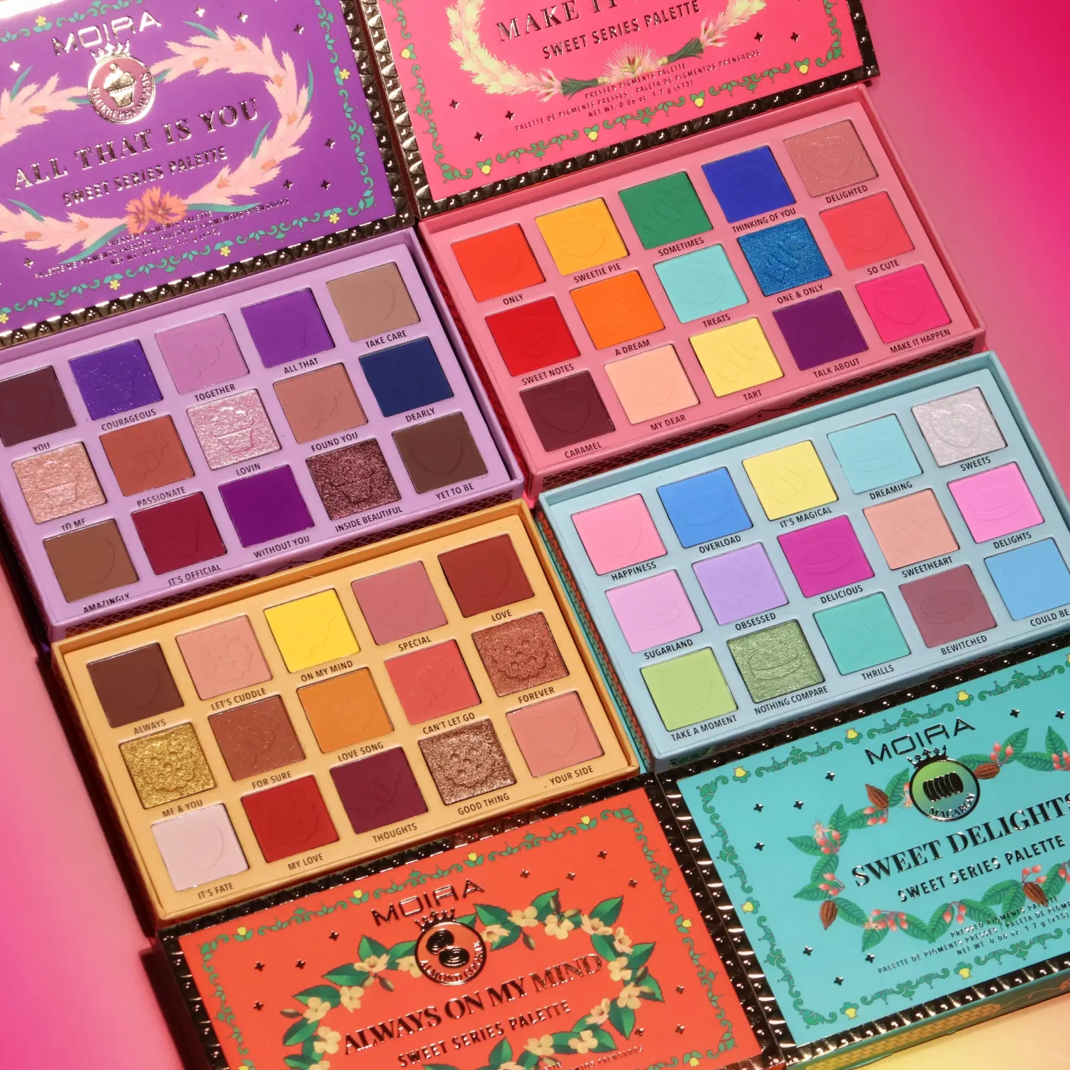 Sweet Series Palette Collection  Moira