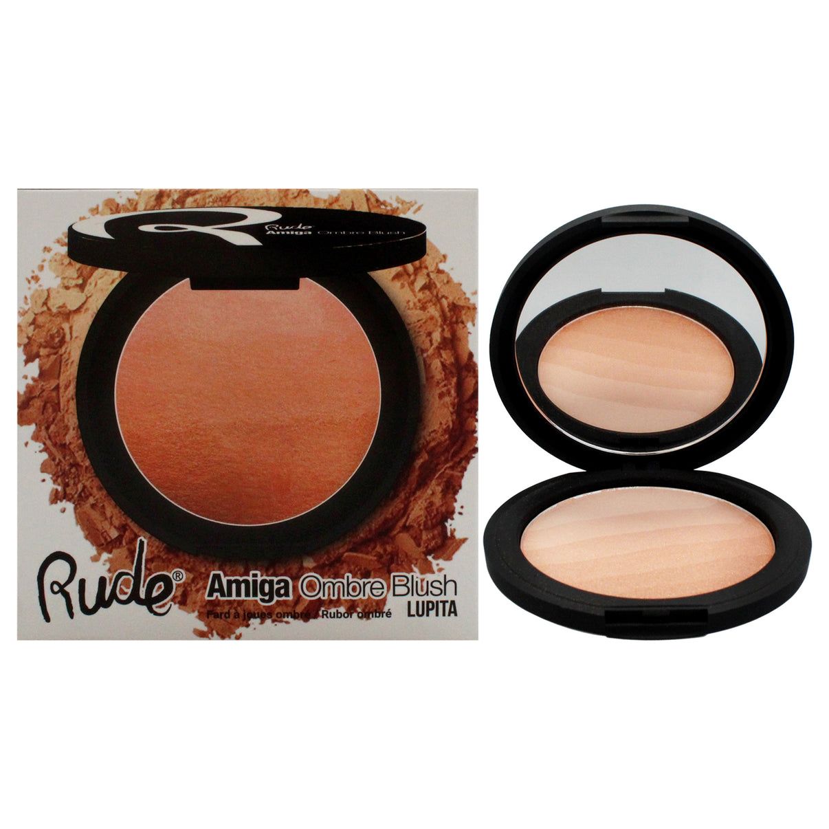 Amiga ombré blush lupita-1pc RUDE