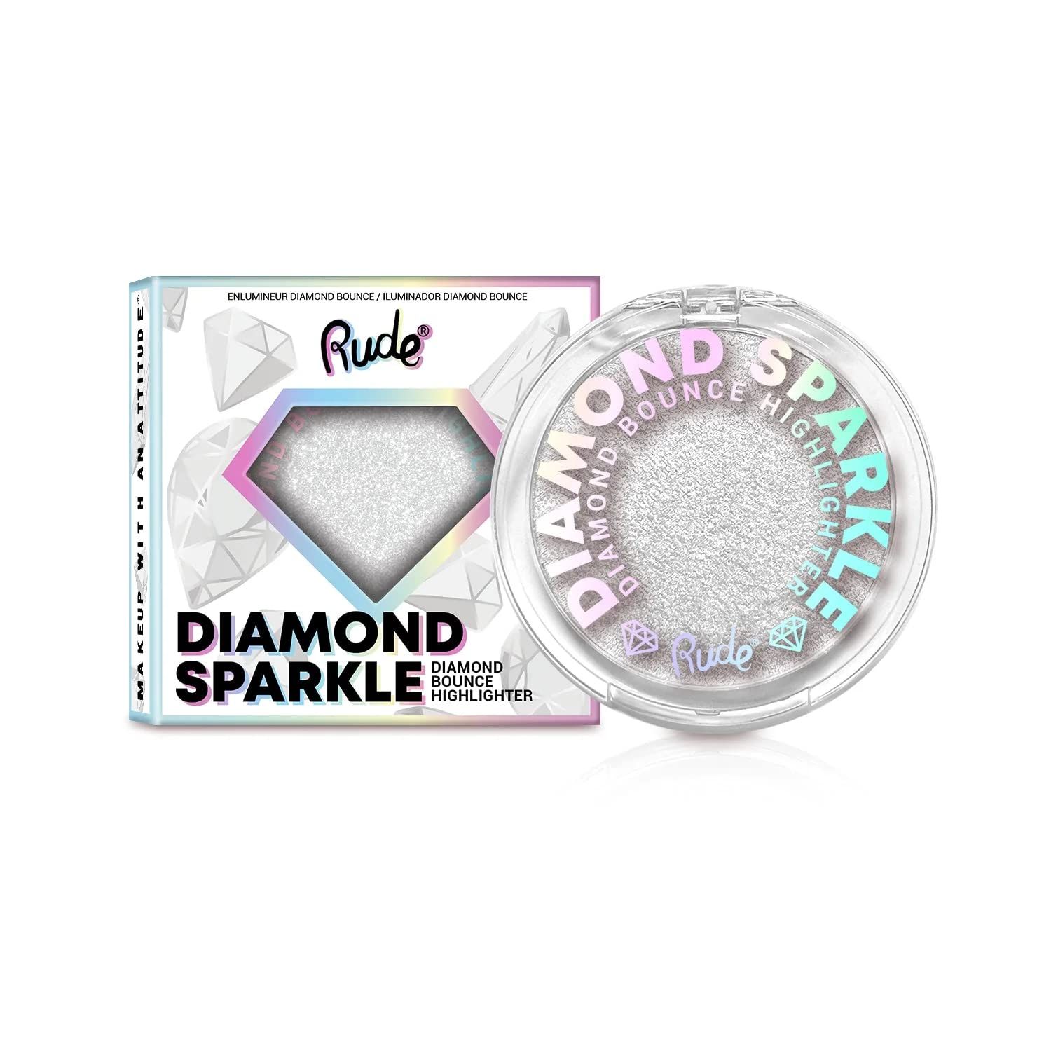 Diamond Sparkle Highlighter-1pc 38196  Rude