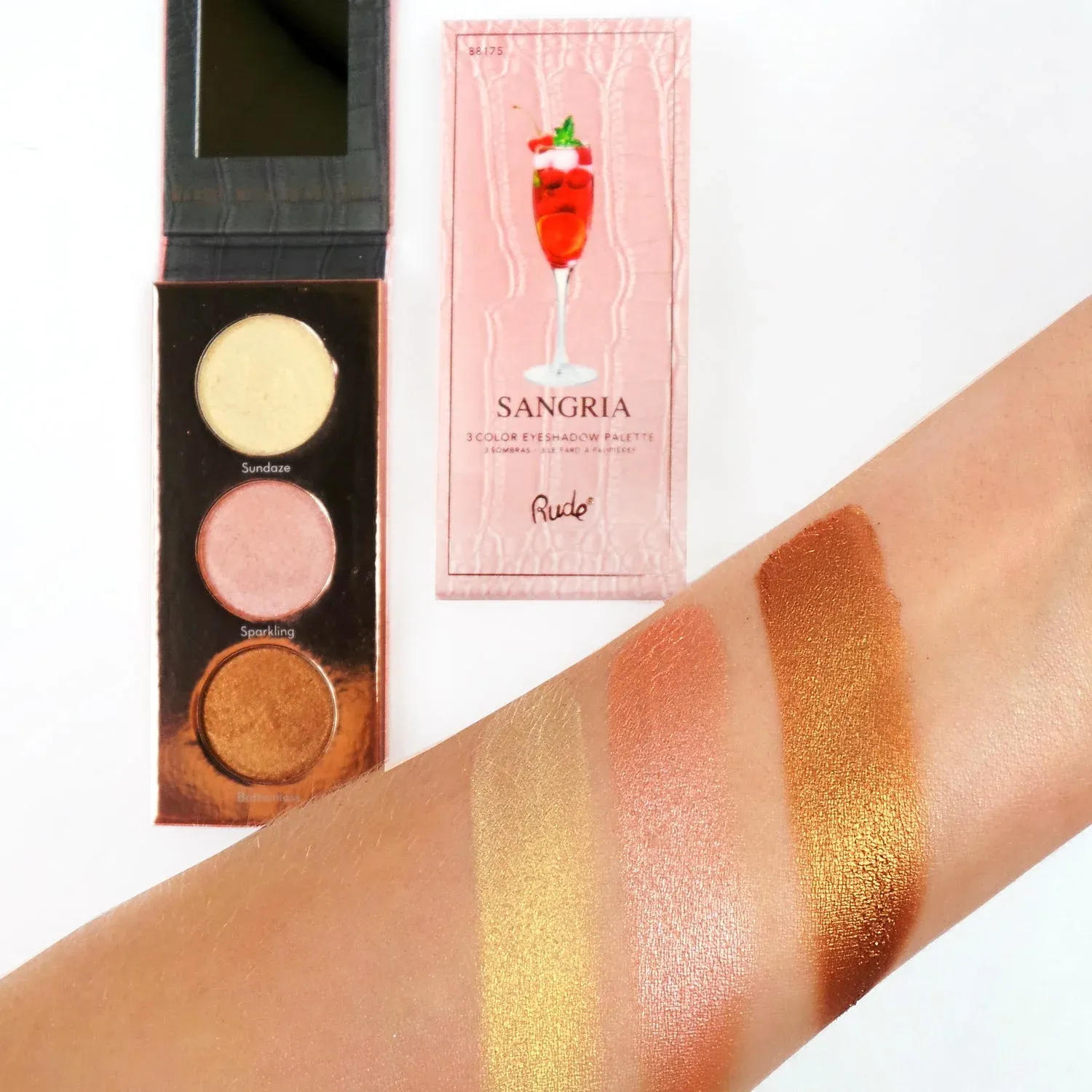 Sangria 3 color eyeshadow RUDE