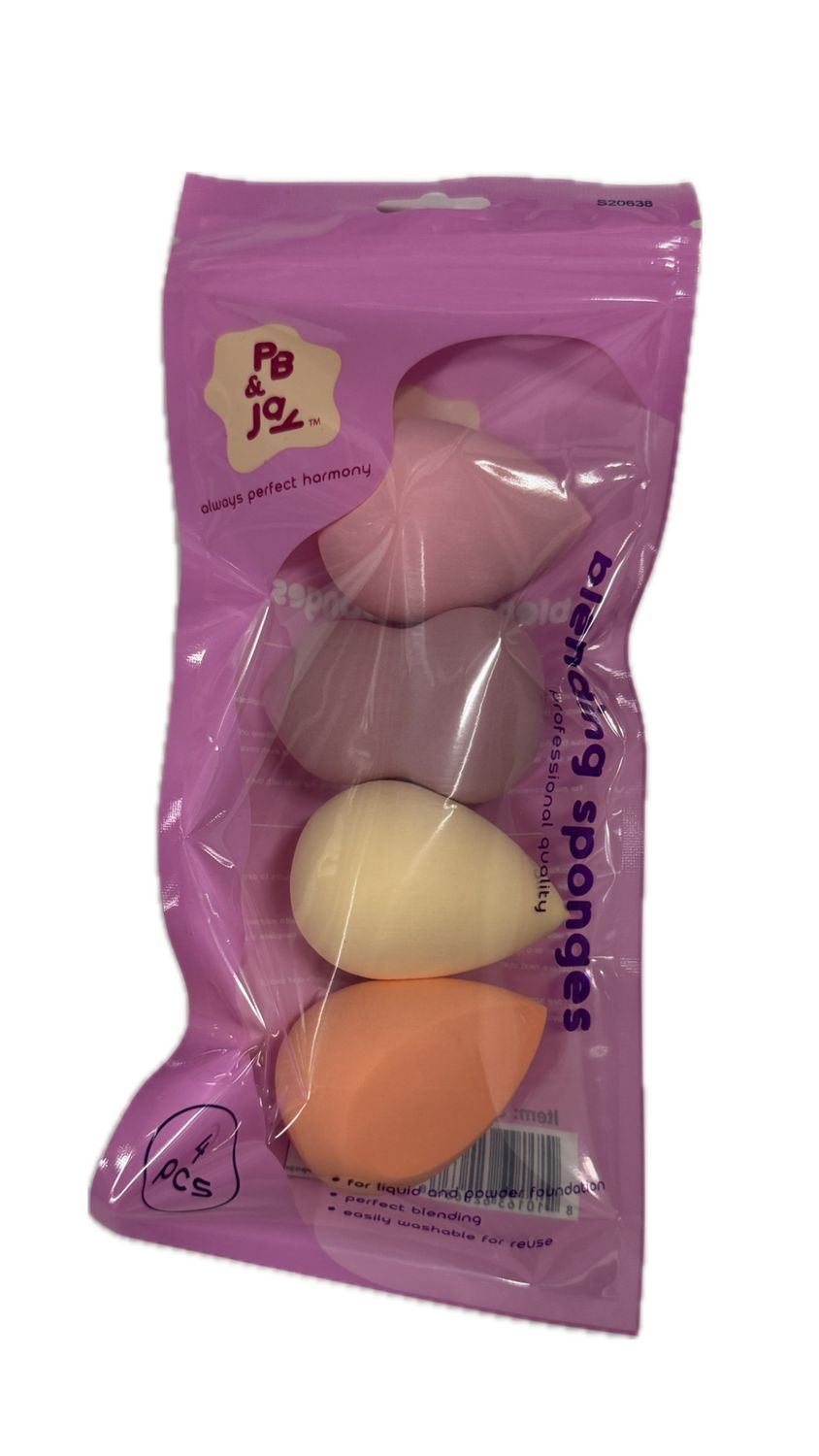 4PC Blending Sponge -1DZ PB&amp;Jay