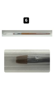 100% sable kolinsky claire japan brush set #6 1pc CLAIRE