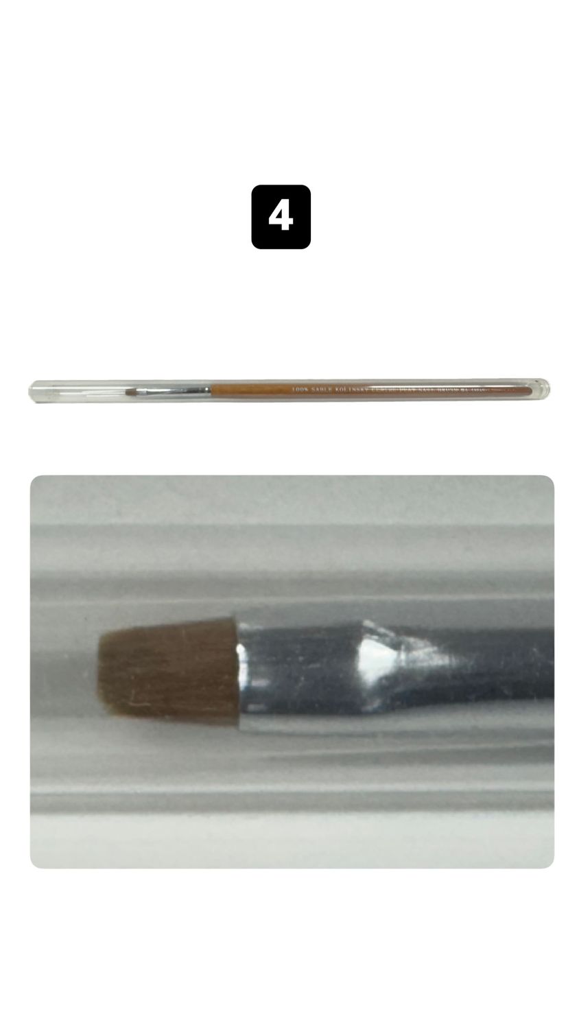 100% sable kolinsky claire japan brush set #4 CLAIRE 1pc