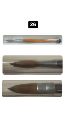 100% sable kolinsky japan #26 1pc CLAIRE
