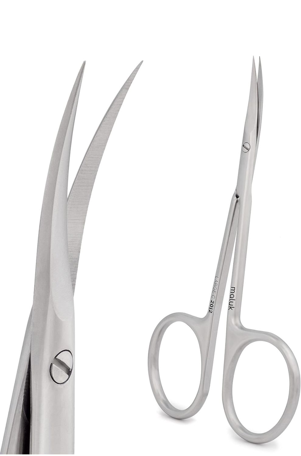 Curved scissors -1pc KRYSTAL
