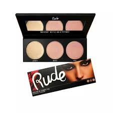 Highlighting shimmer trio Rude