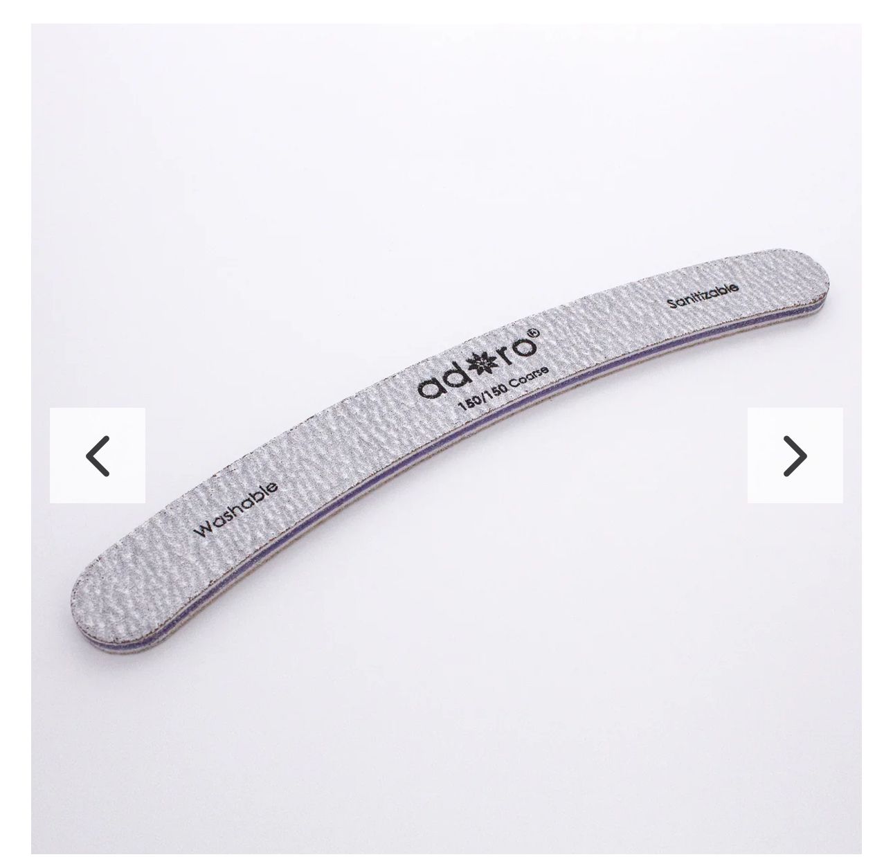 Curve Nail File 150/150. Adoro