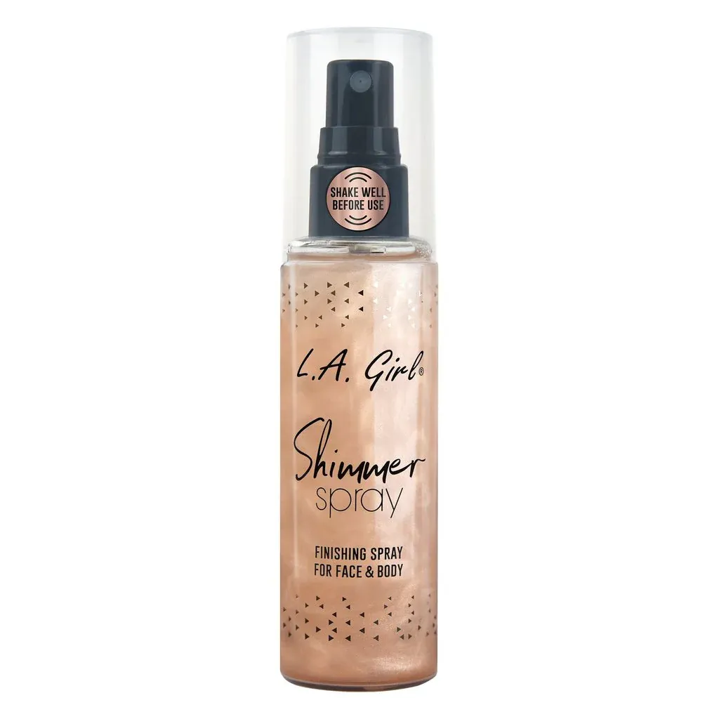 Shimmer Spray-LA Girl LAG-GFS919 rosegold    GFS918 gold