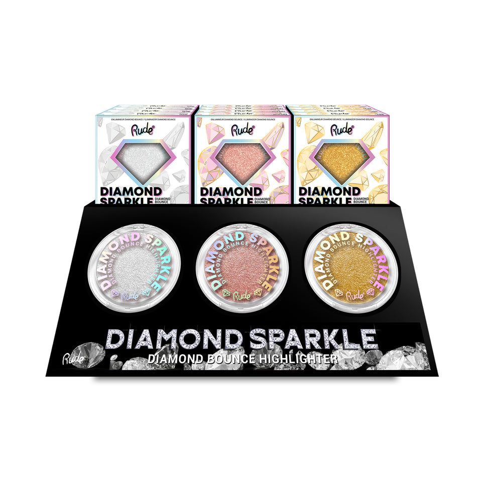 Diamond Sparkle Highlighter Set  Rude 36pc