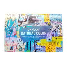 Dimensional highlighting palette-warm OKALAN