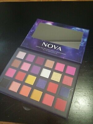 Nova 24 color shadows palette
