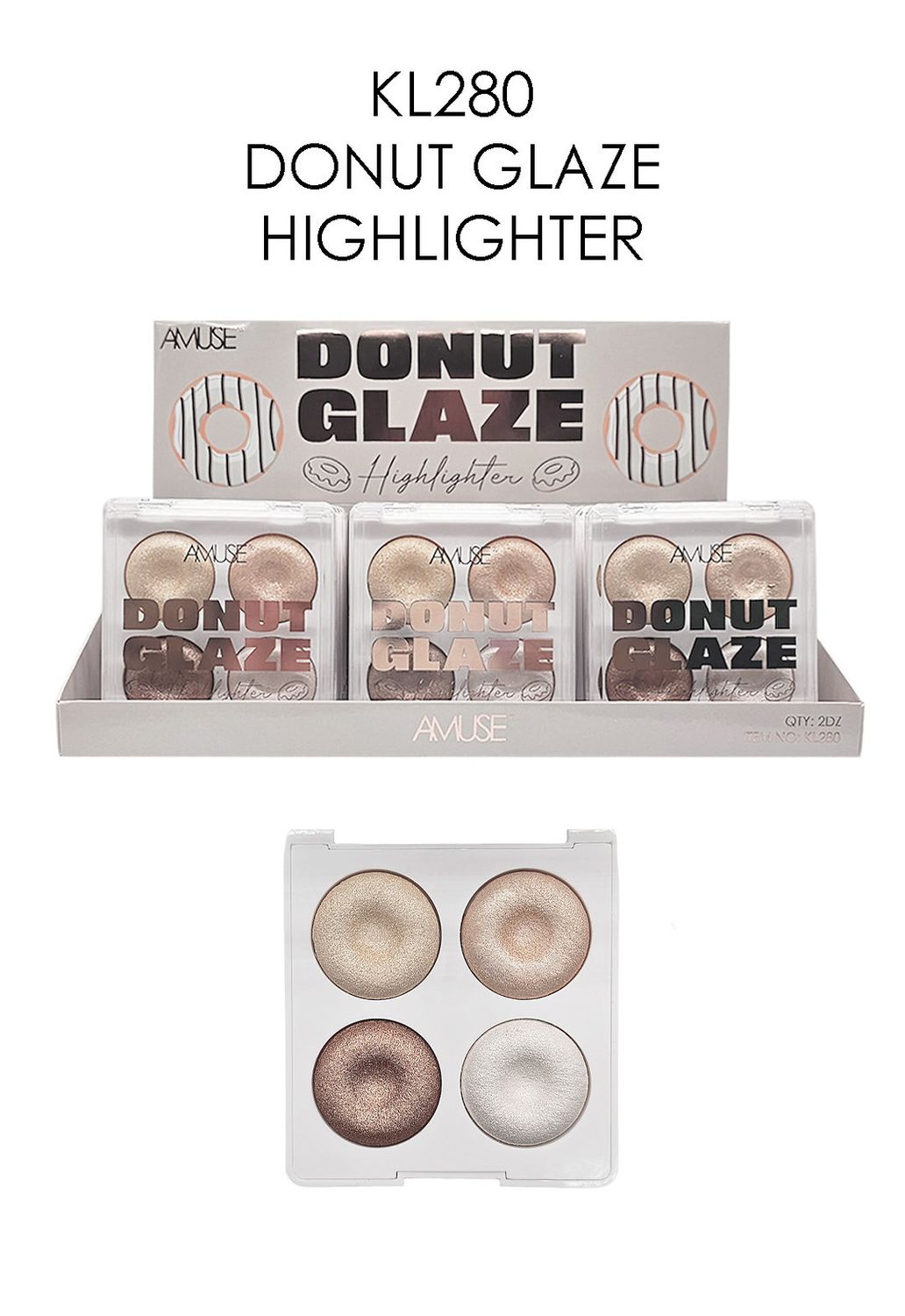 Donut Glaze  KL280  Amuse