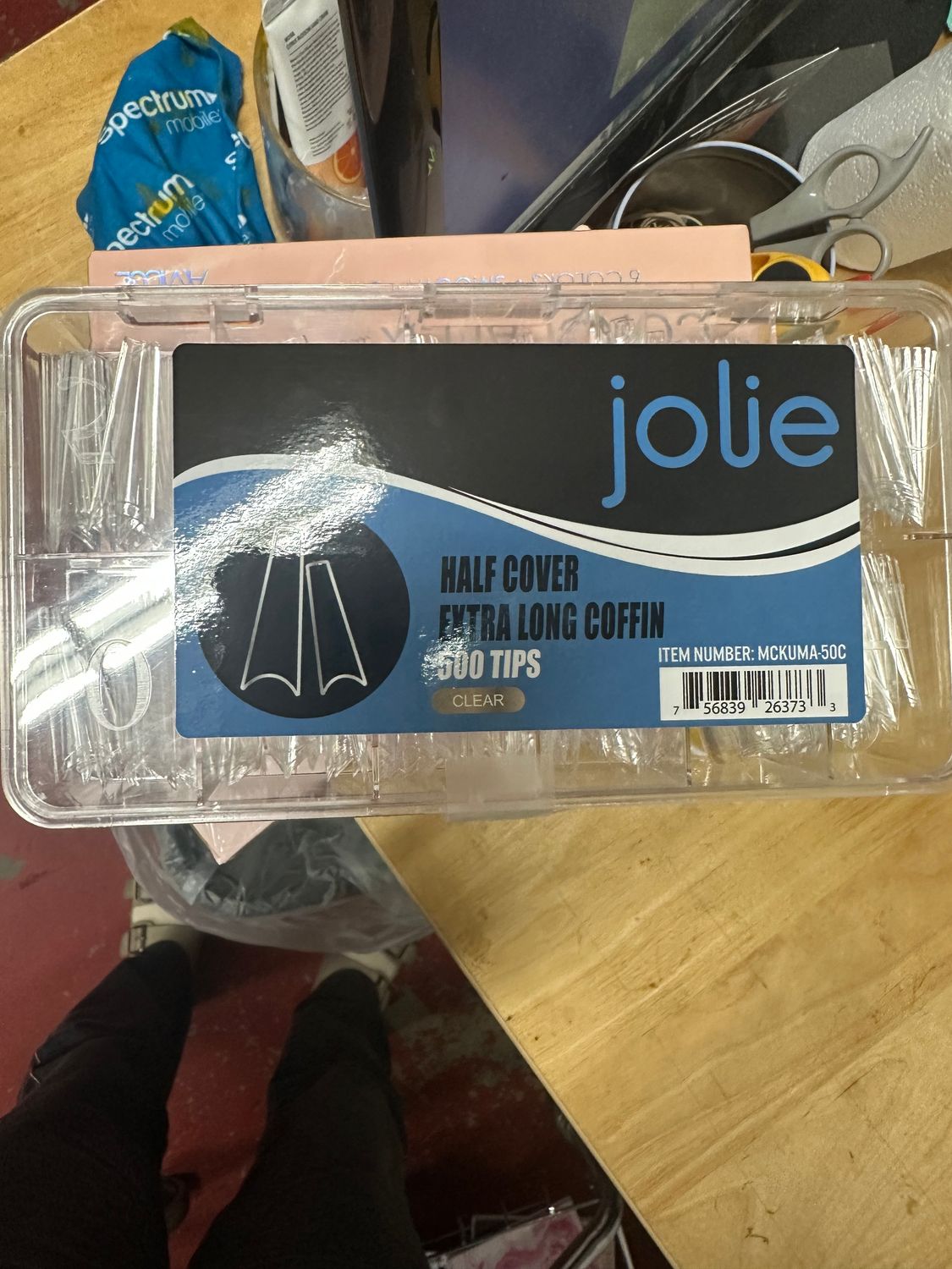 Half Cover Extra Long Coffin  50C  jolie