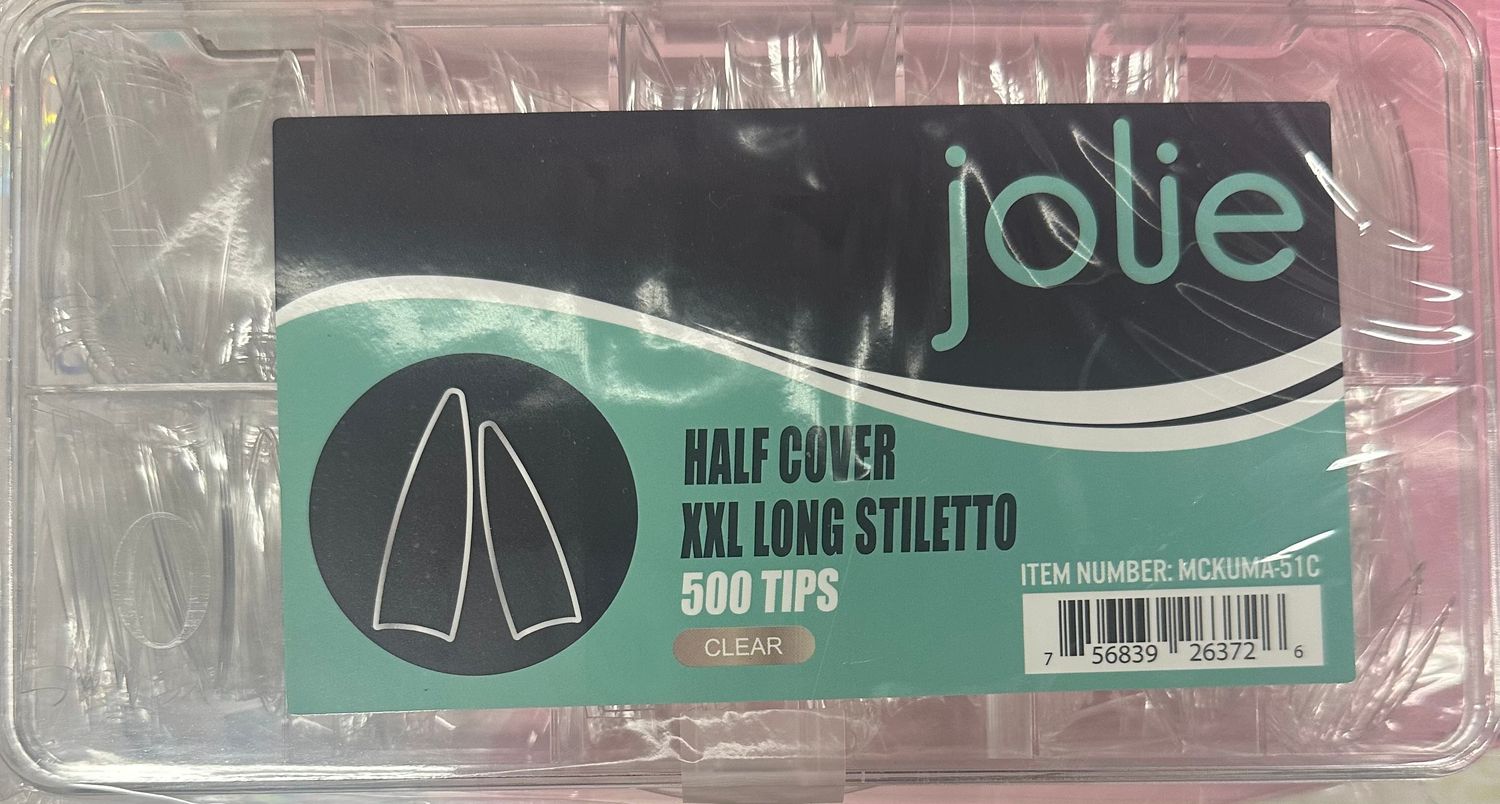 Half Cover XXL Lonf Stiletto  51C  jolie