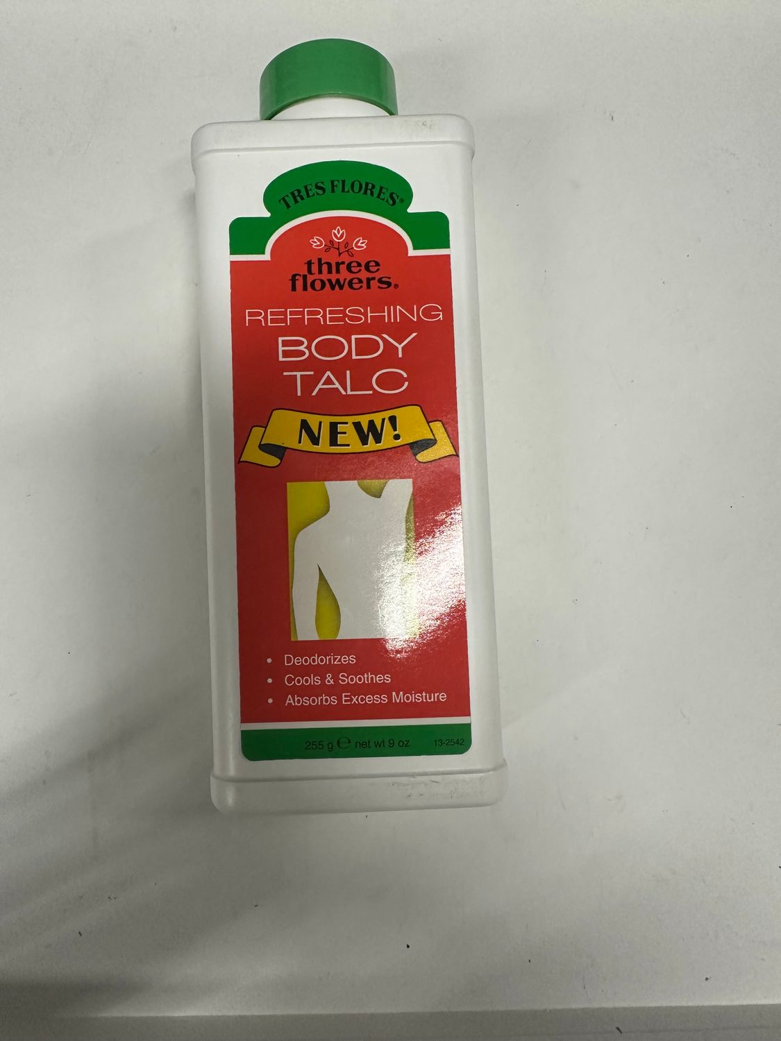 Body Talc. Three Flower