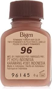 Bigen permanent powder hair color HOYU 96