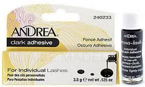 Dark adhesive for individual lashes ANDREA