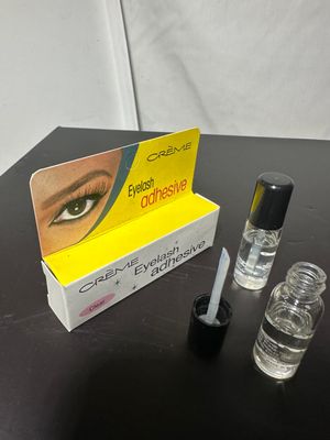 EYELASH ADHESIVE    CLEAR  CREME