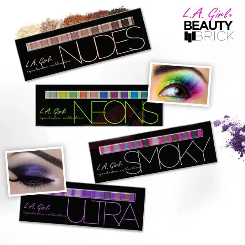 Beauty Brick Eyeshadow Collection    LA GIRLS