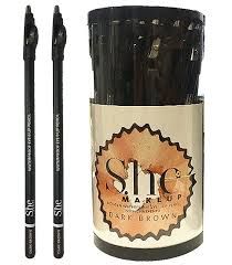 Long Pencil w/sharpner  Dark Brown LPS02   SHE