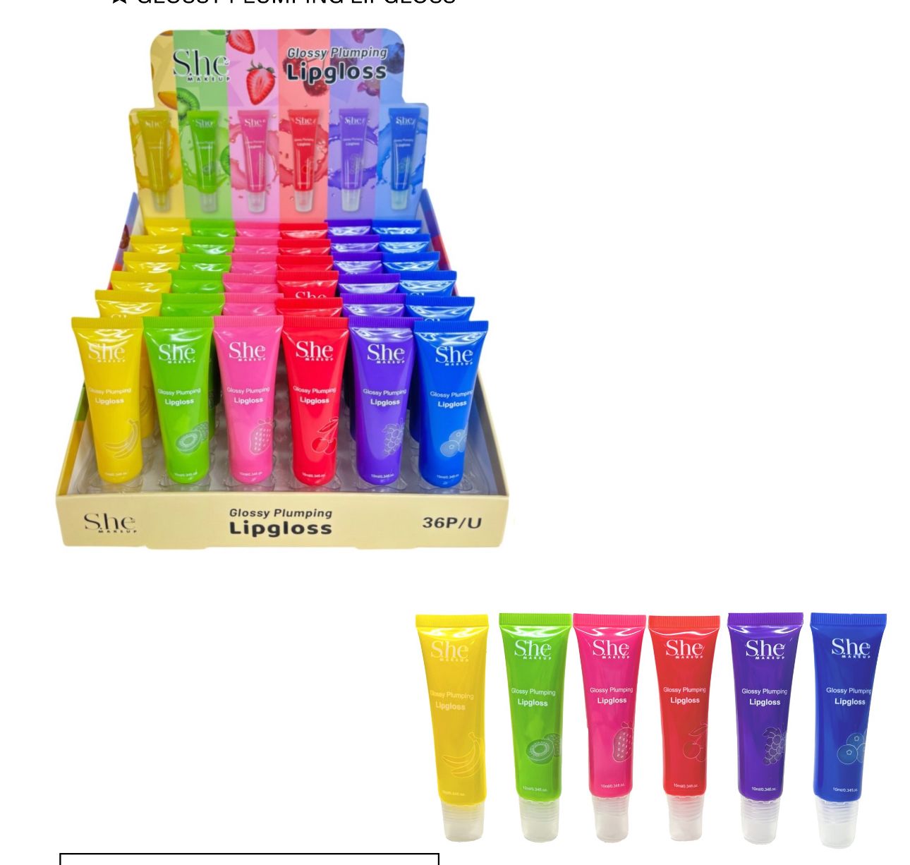 Plumping Lipgloss  LG22  SHE