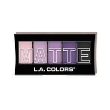 5 color matte eyeshadow LA COLORS  473