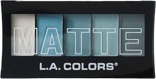 5 color matte eyeshadow LA COLORS  477