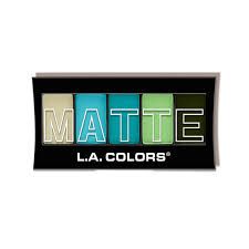 5 color matte eyeshadow LA COLORS  477
