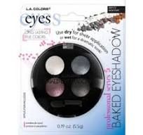 4 COLOR BAKED EYESHADOW   LA COLORS 422