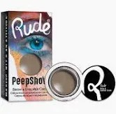 Peepshow brow &amp; eyeliner cream RUDE  DARK SIDE