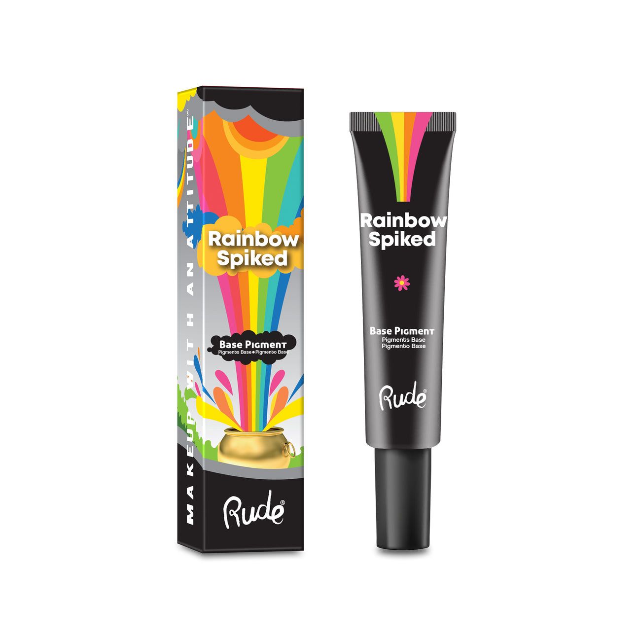 Rainbow Spiked  38021   RUDE